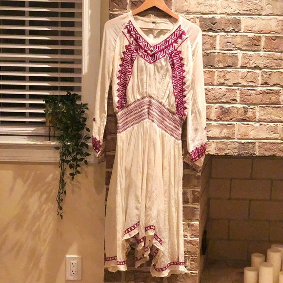 Free People Dresses & Skirts - Free People bohemian style midi dress